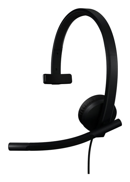 Logitech H570E Headset Wired Head-band Office/Call center USB Type-C Black