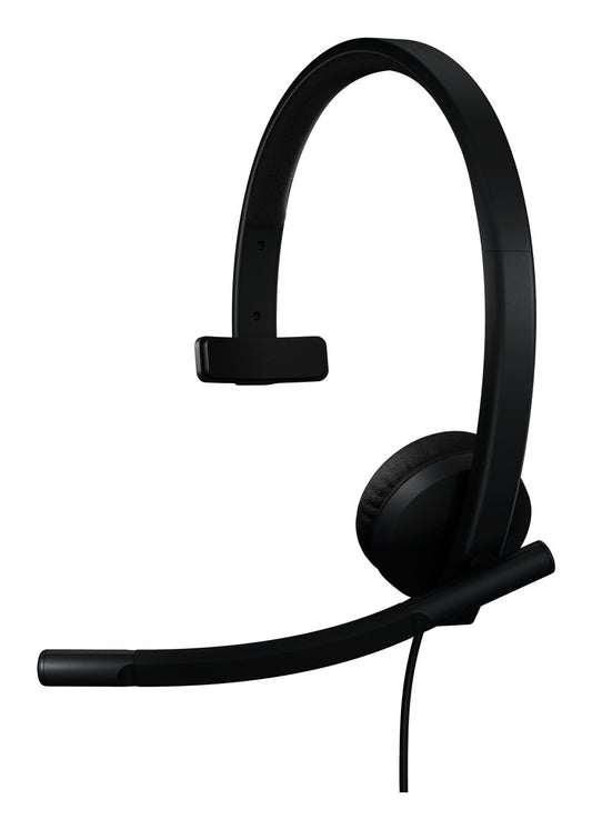 Logitech H570E Headset Wired Head-band Office/Call center USB Type-C Black