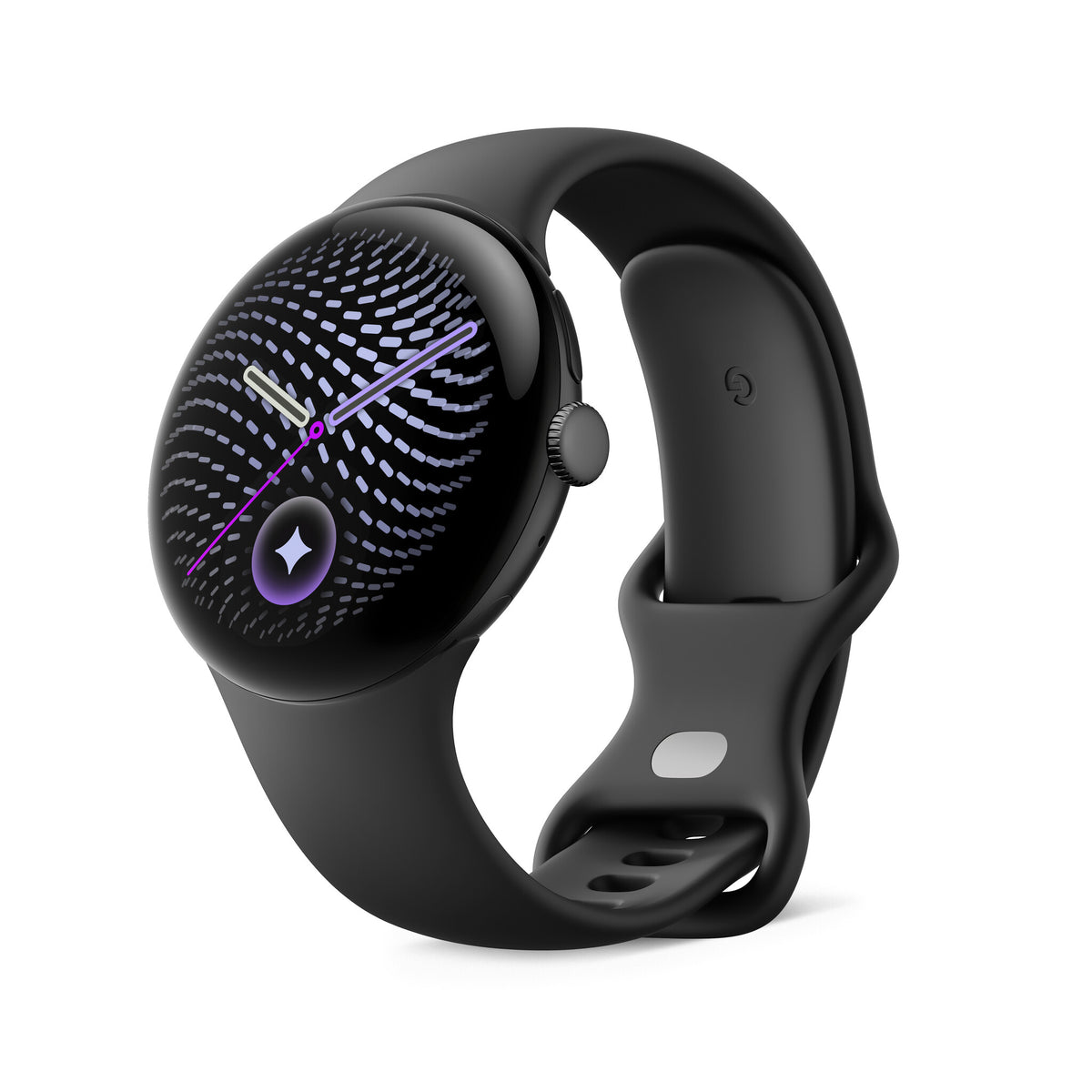 Google Pixel Watch 5 AMOLED 45 mm Digital Touchscreen Black Wi-Fi GPS (satellite)