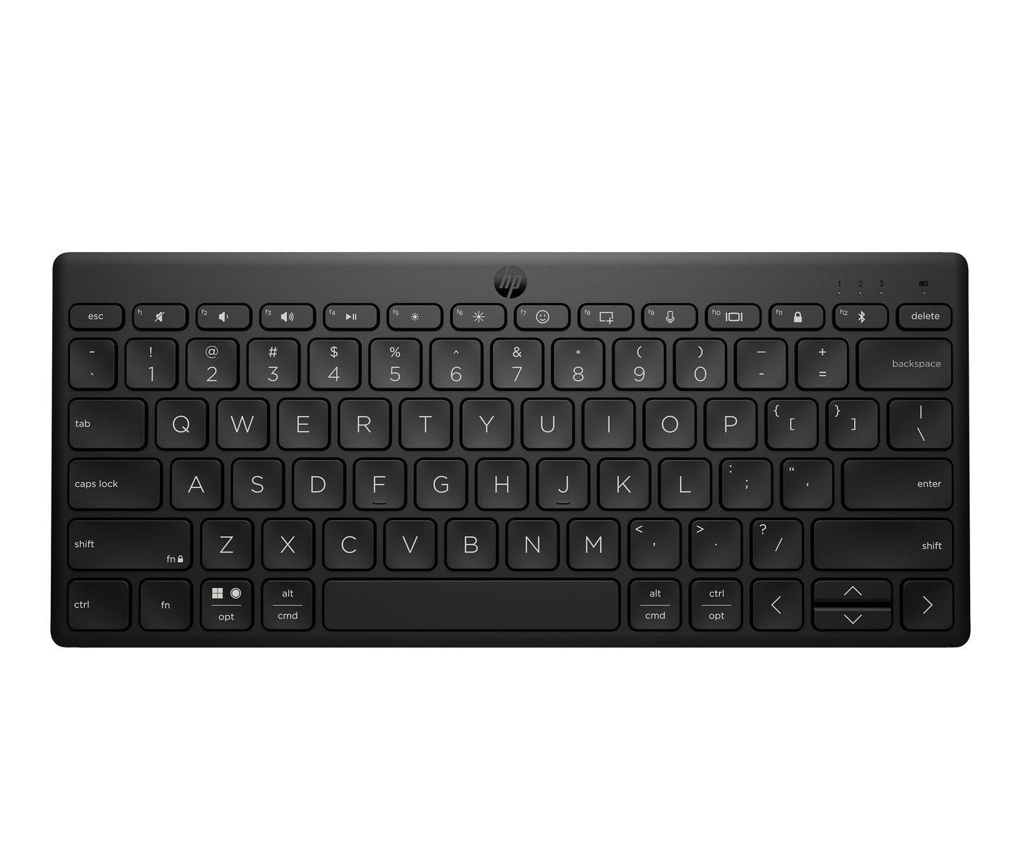 HP 350 BLK Compact Multi-Devic keyboard Home Bluetooth Black