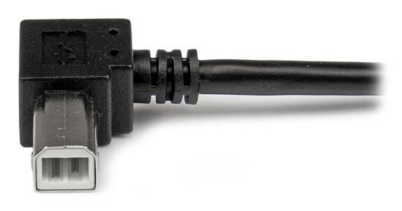 StarTech.com 2m USB 2.0 A to Right Angle B Cable - M/M