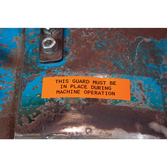 Brady M21-750-595-OR printer label Orange Self-adhesive printer label