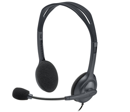 Logitech 981-000612 headphones/headset Wired Head-band Office/Call center Black