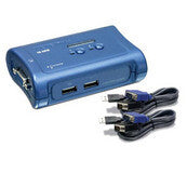 Trendnet TK-207K KVM switch Blue