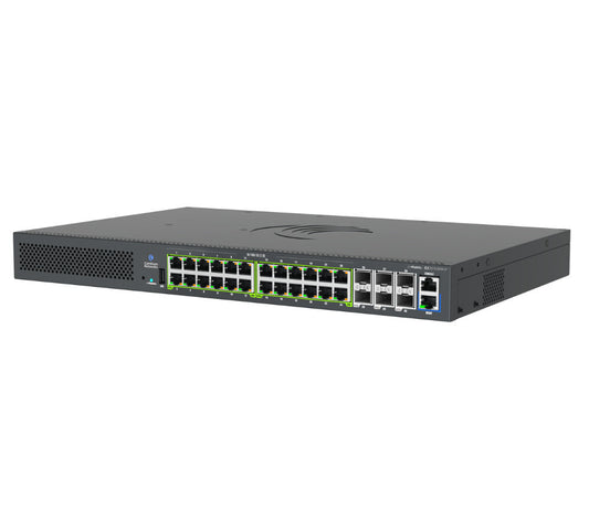 Cambium Networks cnMatrix EX3030RM-P network switch, Managed, 24-port, black