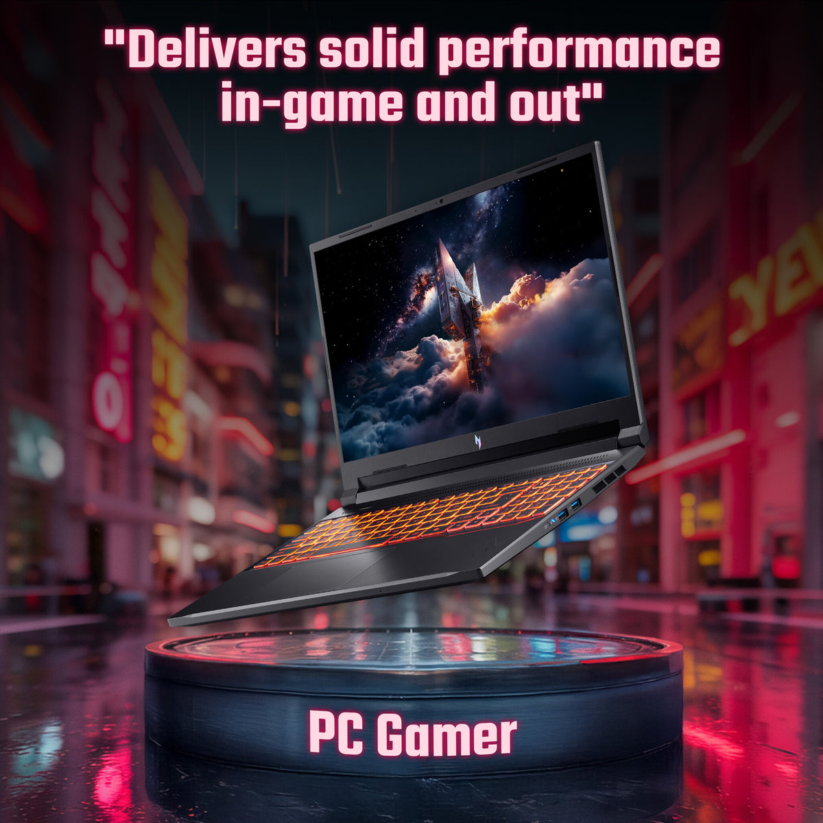 Acer Nitro V 16 AI V16 AI (ANV16-42) gaming laptop - AMD Ryzen 7 260, NVIDIA RTX 5050, 16" 180Hz WUXGA (1920x1200), 16GB DDR5, 512GB SSD