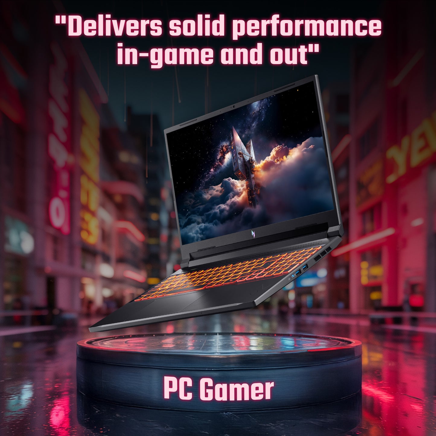 Acer Nitro V 16 AI V16 AI (ANV16-42) gaming laptop - AMD Ryzen 7 260, NVIDIA RTX 5050, 16" 180Hz WUXGA (1920x1200), 16GB DDR5, 512GB SSD
