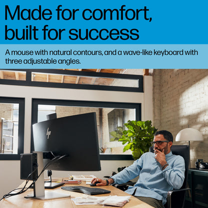 HP 685 Comfort Dual-Mode Keyboard and Mouse Combo