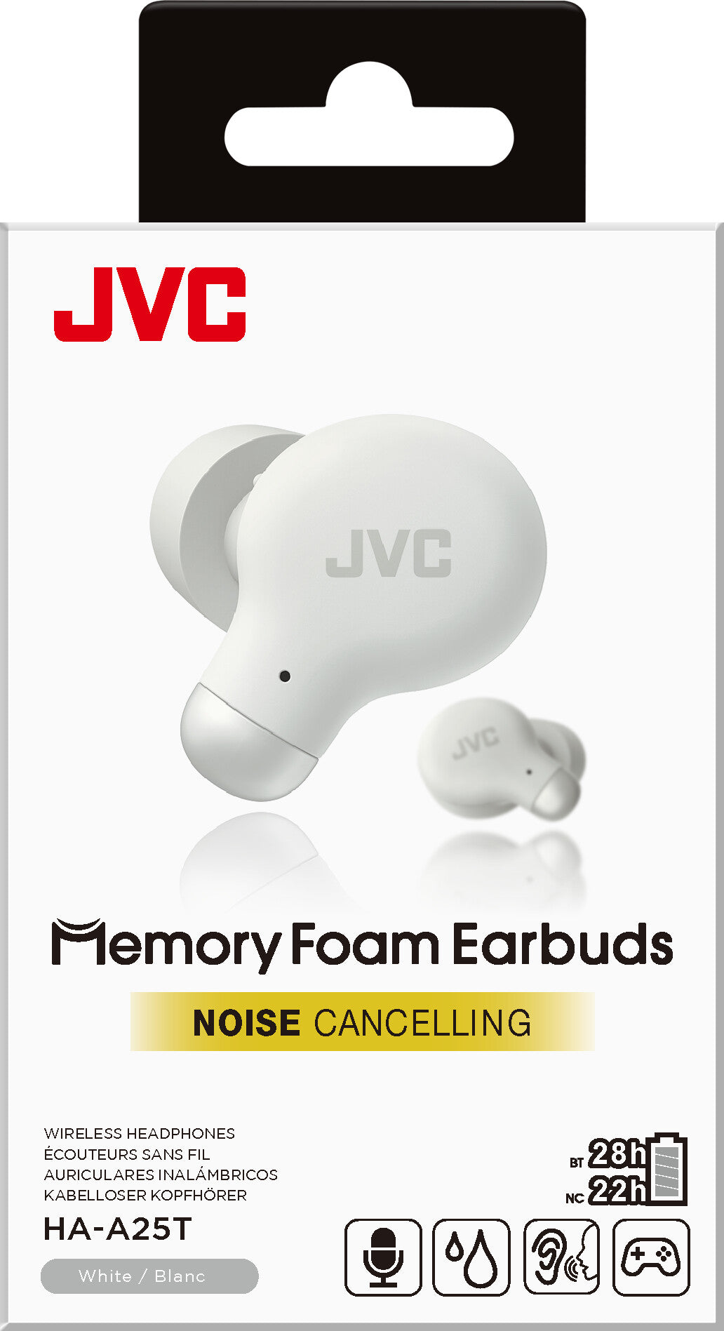 JVC Active Noise Cancelling TWS White