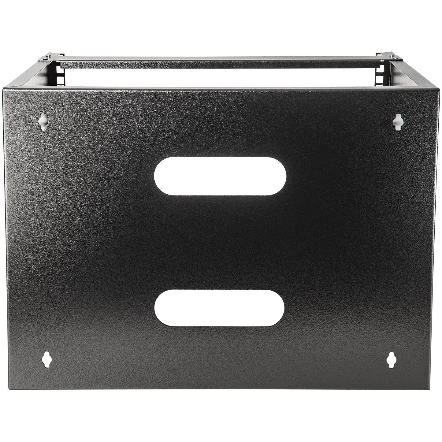 StarTech.com 8U Wall Mount Network Rack - 14 Inch Deep (Low Profile) - 19" Patch Panel Bracket for Shallow Server and IT Equipment, Network Switches - 80lbs/36kg Weight Capacity, Black