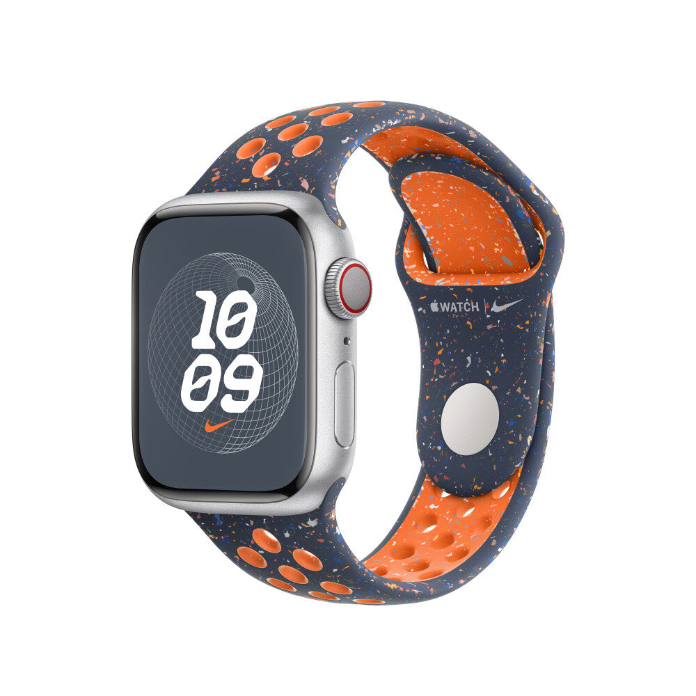 Apple 41mm Blue Flame Nike Sport Band - S/M