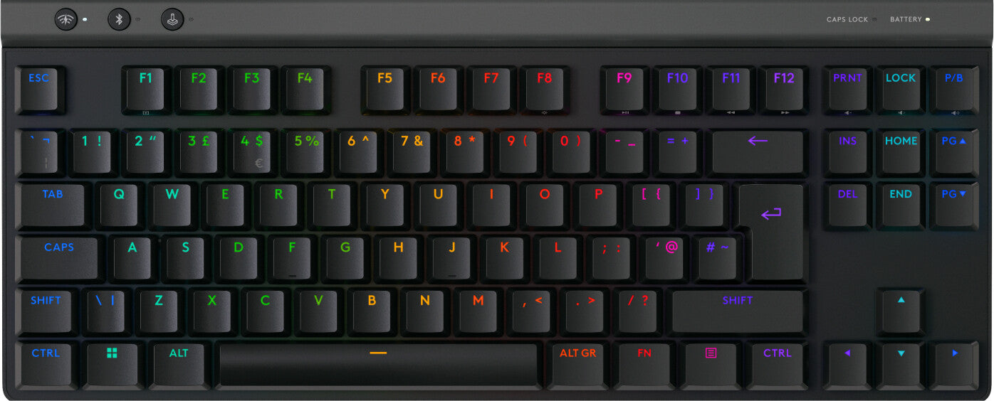 Logitech G 920-012555 keyboard Gaming RF Wireless + Bluetooth QWERTY UK English Black
