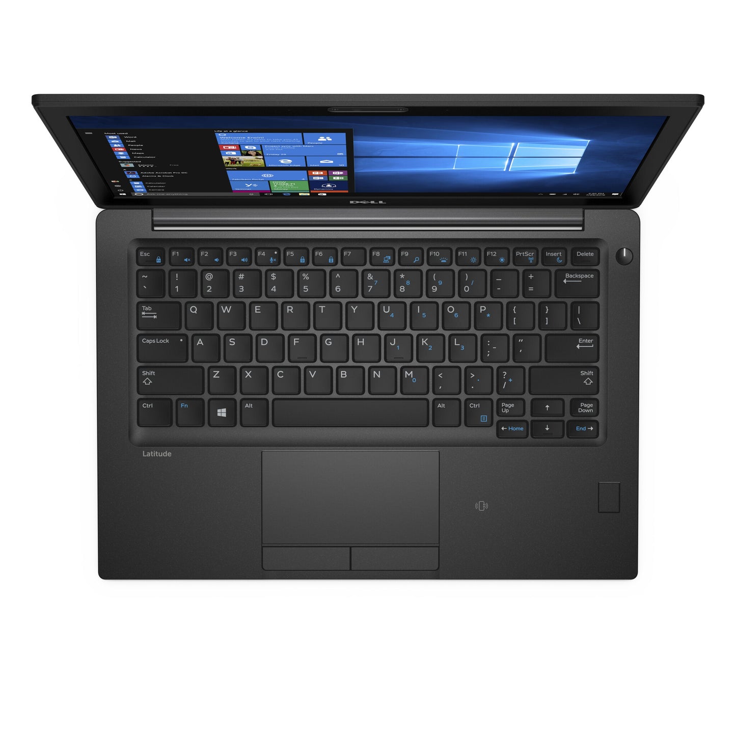 DELL Latitude 7280 Intel® Core™ i7 i7-7600U Laptop 31.8 cm (12.5") Full HD 8 GB DDR4-SDRAM 256 GB SSD Wi-Fi 5 (802.11ac) Windows 10 Pro Black