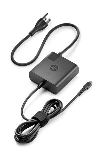 HP L65505-003 power adapter/inverter Indoor 65 W Black