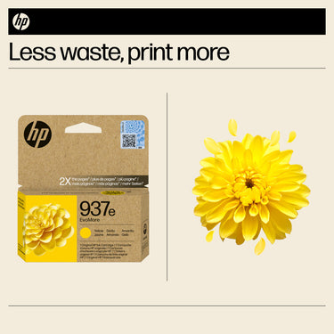 HP 937e EvoMore Yellow Original Ink Cartridge