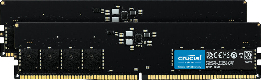 Crucial CT2K16G48C40U5 memory module 32 GB 2 x 16 GB DDR5 288-pin DIMM