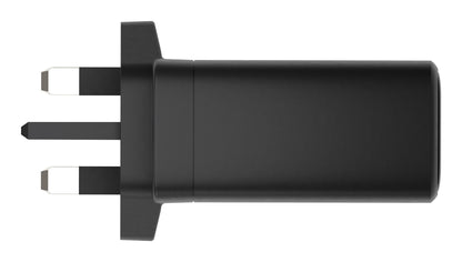 dbramante1928 IT - UK W. Charger - 2xUSB-C 100W + 1xUSB-A - BLK