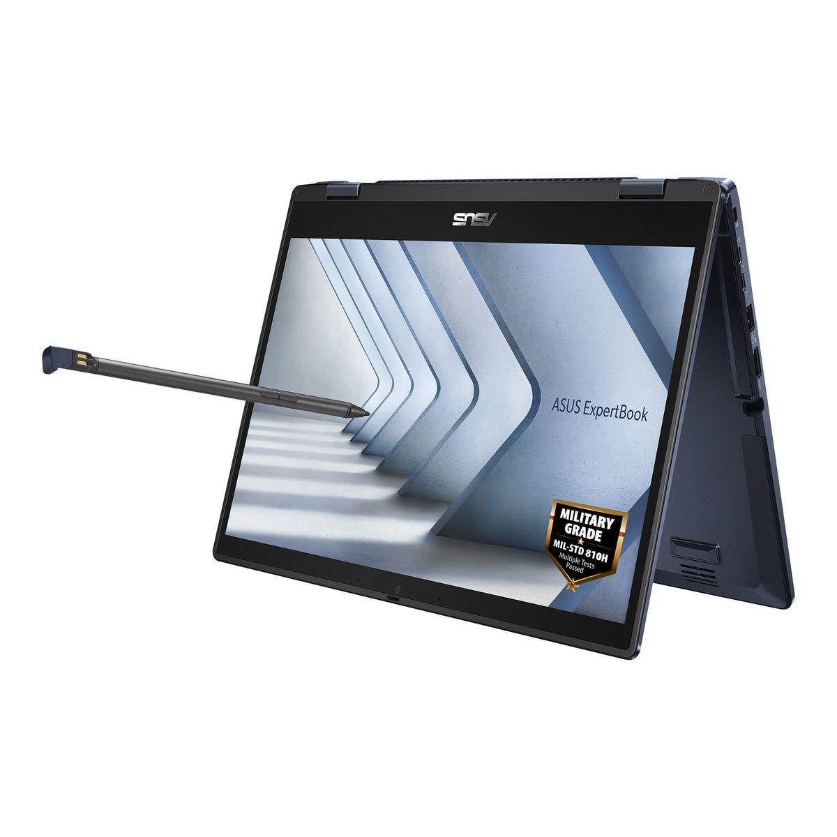 ASUS ExpertBook B3 Flip B3402FV-EC515XA Intel Core 5 120U Hybrid (2-in-1) 35.6 cm (14") Touchscreen Full HD 16 GB DDR4-SDRAM 512 GB SSD Wi-Fi 6E (802.11ax) Windows 11 Pro Education Black