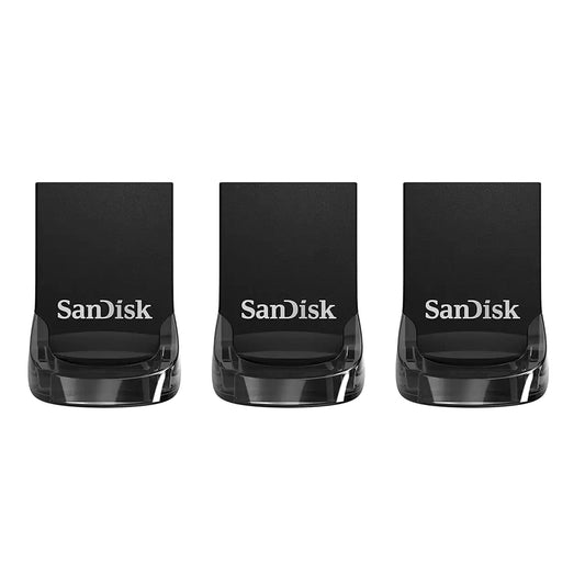 SanDisk Ultra Fit USB flash drive, 32GB, USB 3.2 Gen 1 (3.1 Gen 1), black