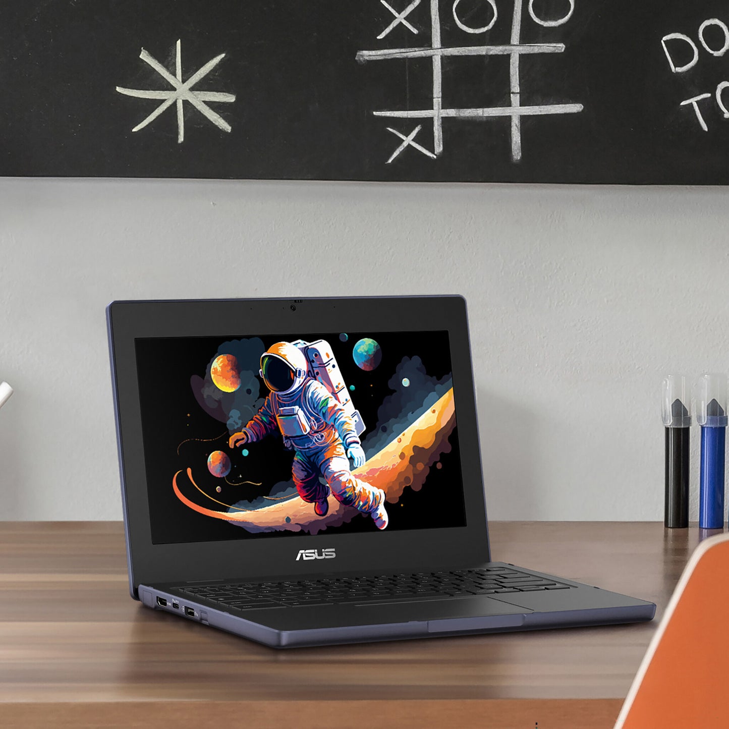 ASUS Chromebook CZ11 CZ1104CM4A-MZ0022 MediaTek Kompanio 540 29.5 cm (11.6") HD 4 GB LPDDR5x-SDRAM 64 GB eMMC Wi-Fi 6E (802.11ax) ChromeOS Grey QWERTY UK English