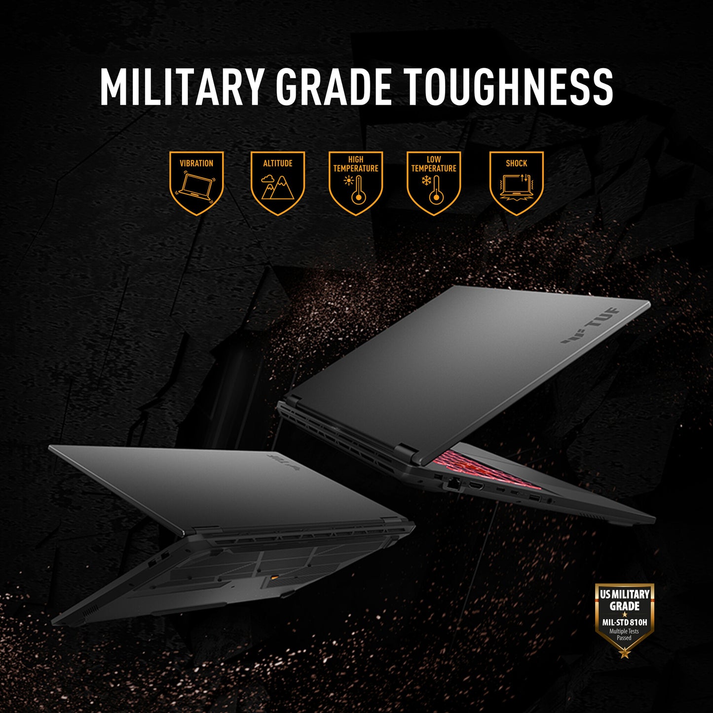 ASUS TUF Gaming A16 FA608UMI-TU168W AMD Ryzen™ 7 260 Laptop 40.6 cm (16") WUXGA 16 GB DDR5-SDRAM 1 TB SSD NVIDIA® GeForce RTX™ 5060 Laptop GPU Wi-Fi 6E (802.11ax) Windows 11 Home Grey