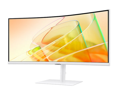 Samsung LS34C650TAU Computer Monitor 86.4 cm (34") 3440 x 1440 pixels 4K Ultra HD LED White