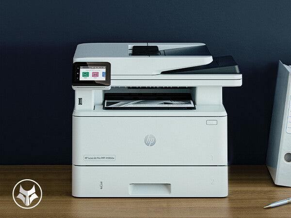 HP LaserJet Pro 4102fdn Multifunction Black and white Printer, Ethernet Only; Copier, Scanner