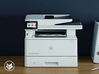 HP LaserJet Pro 4102fdn Multifunction Black and white Printer, Ethernet Only; Copier, Scanner