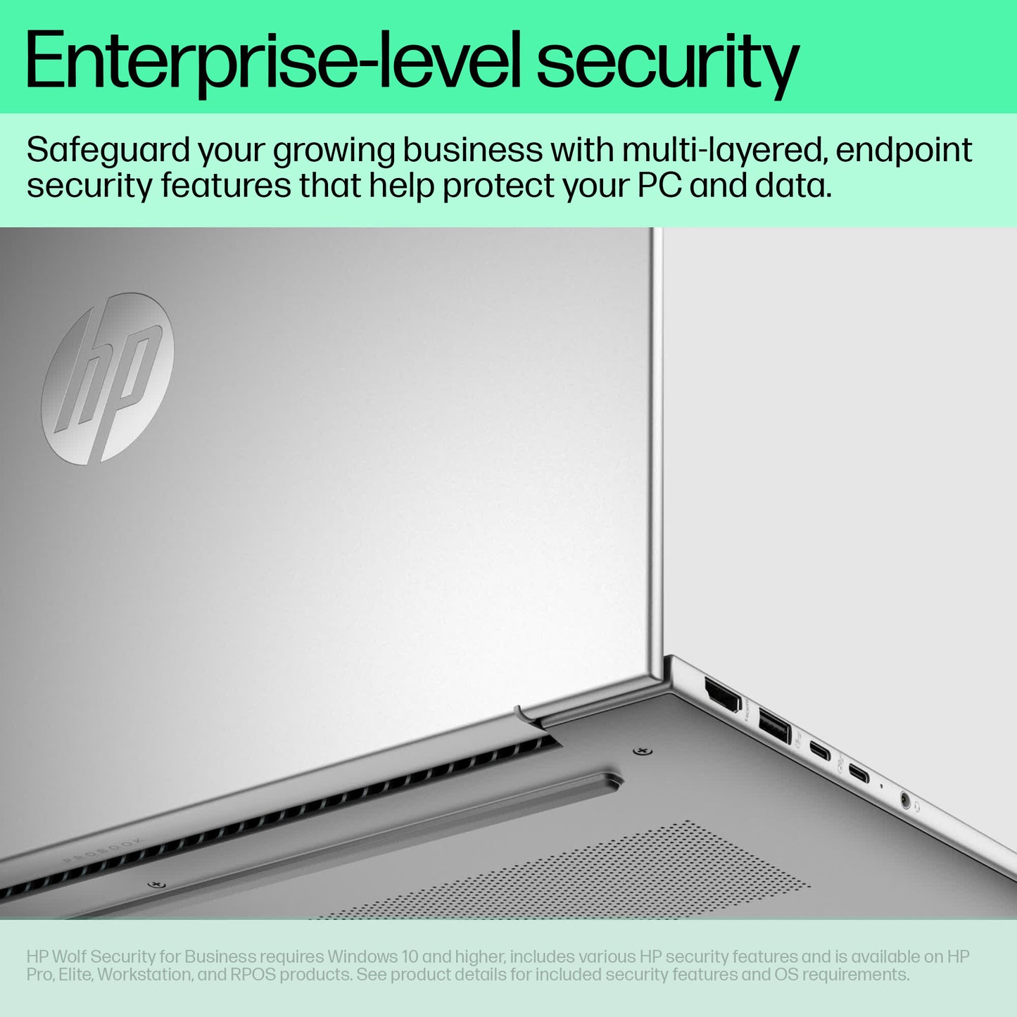 HP ProBook 440 G11 Intel Core Ultra 5 125U Laptop 35.6 cm (14") WUXGA 24 GB DDR5-SDRAM 256 GB SSD Wi-Fi 6E (802.11ax) Windows 11 Pro AI PC Silver