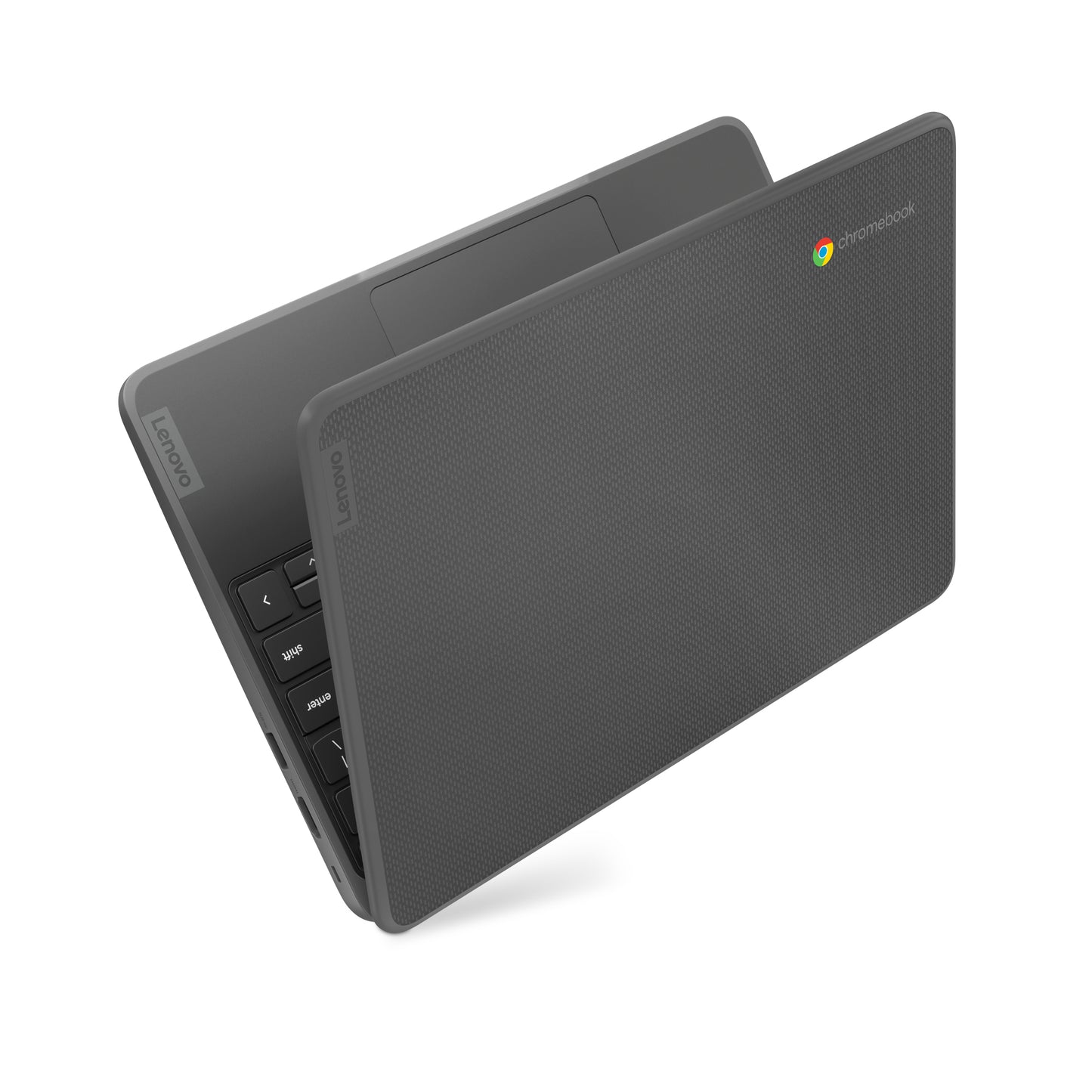Lenovo 100e Chromebook Gen 4 MediaTek Kompanio 528 29.5 cm (11.6") HD 4 GB LPDDR4x-SDRAM 32 GB eMMC Wi-Fi 6 (802.11ax) ChromeOS English Grey