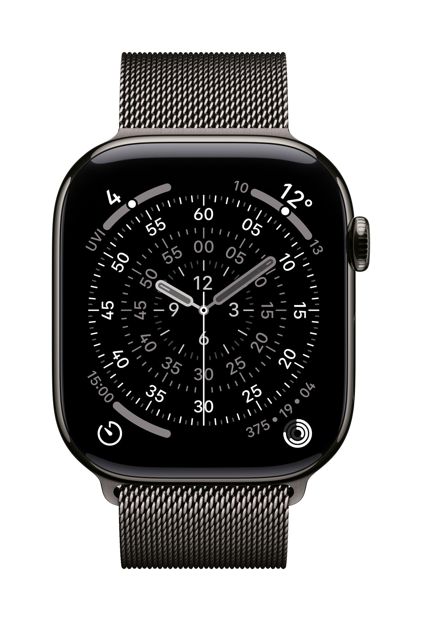 Apple MGJ74ZM/A smart wearable accessory Band Slate colour Stainless steel