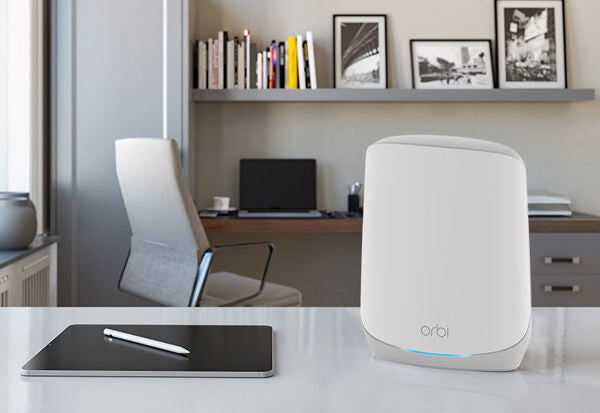 NETGEAR Orbi RBK763S Tri-band (2.4 GHz / 5 GHz / 5 GHz) Wi-Fi 6 (802.11ax) White 7 Internal - RBK763S-100EUS