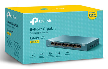 TP-Link 8-Port 10/100/1000Mbps Desktop Network Switch