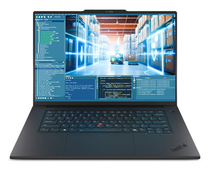 Lenovo ThinkPad T1g Gen 8 Copilot+ PC Intel Core Ultra 9 285H Laptop 40.6 cm (16") WUXGA 64 GB LPDDR5x-SDRAM 2 TB SSD NVIDIA GeForce RTX 5070 Wi-Fi 7 (802.11be) Windows 11 Pro UK English Black
