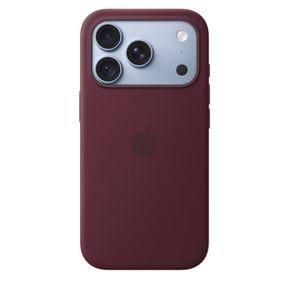 Apple iPhone 18 Pro Silicone Case with MagSafe - Burgundy