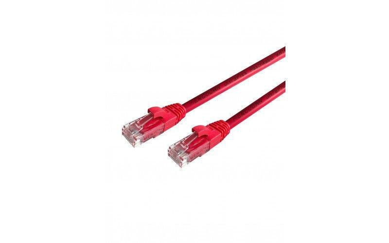 Mercodan 371234020 networking cable Red 2 m Cat6 U/UTP (UTP) Round