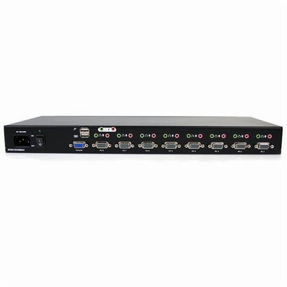 StarTech.com 8 Port Rackmount USB VGA KVM Switch w/ Audio (Audio Cables Included)