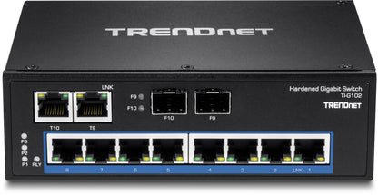 Trendnet TI-G102 network switch Gigabit Ethernet (10/100/1000) Black