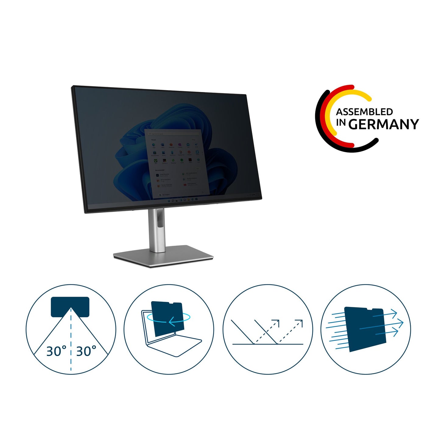 Kensington 2-way Removable Privacy Screen Filter for 19" Monitors 5:4