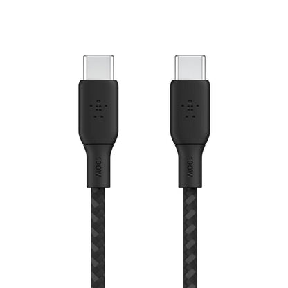 Belkin CAB014bt3MBK USB cable USB 2.0 3 m USB C 0.48 Gbit/s 100 W Black