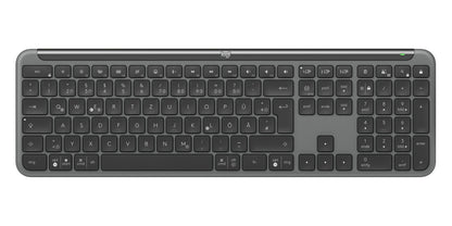 Logitech Signature Slim MK950 for Business keyboard Mouse included Office RF Wireless + Bluetooth QWERTZ German Graphite