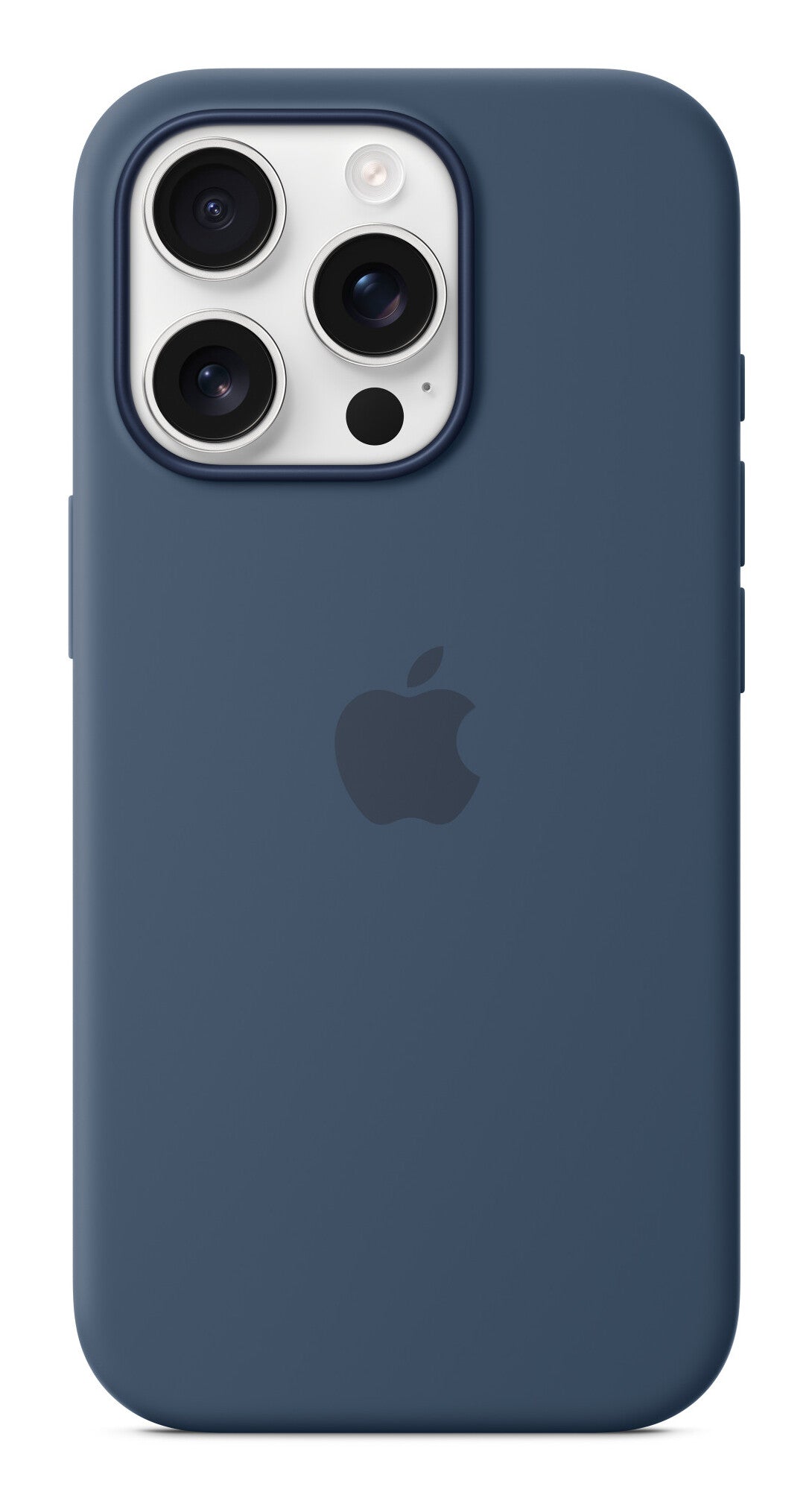 Apple iPhone 16 Pro Silicone Case with MagSafe - Denim