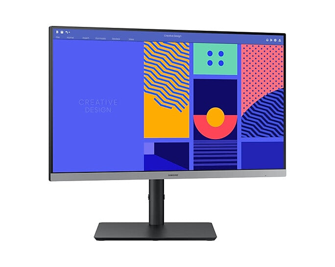 Samsung LS24C432GAU computer monitor 61 cm (24") 1920 x 1080 pixels Full HD LED Black