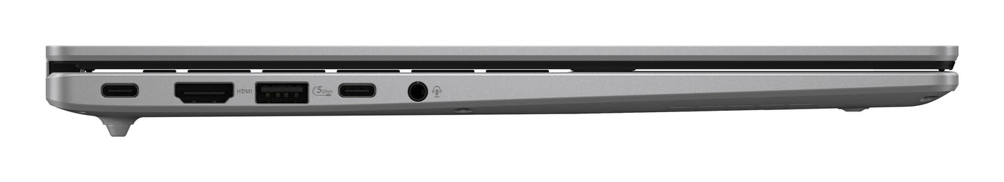 ASUS Vivobook 14 X1407AA-LY016W Copilot+ PC Intel Core Ultra 5 325 Laptop 35.6 cm (14") WUXGA 16 GB DDR5-SDRAM 1 TB SSD Wi-Fi 6 (802.11ax) Windows 11 Home Silver