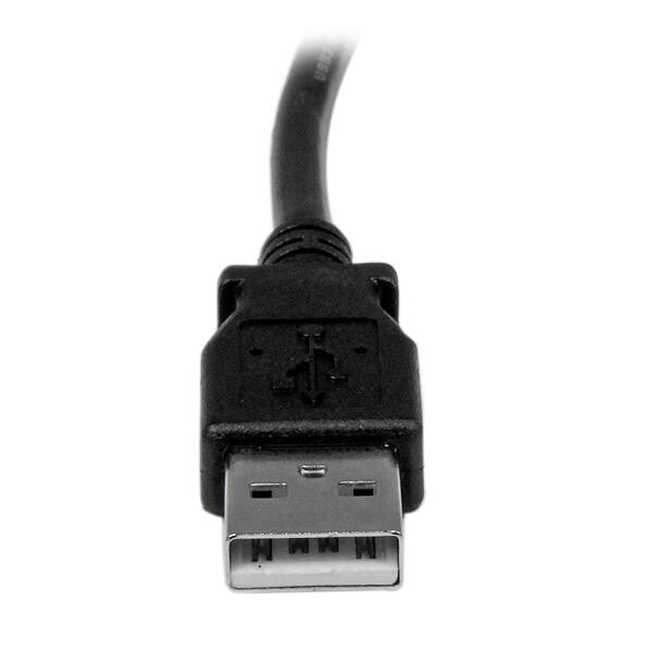 StarTech.com 2m USB 2.0 A to Left Angle B Cable - M/M