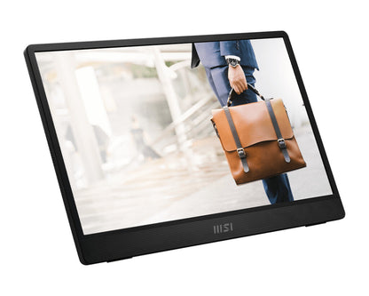 MSI PRO MP161DE E2 computer monitor 39.6 cm (15.6") 1920 x 1080 pixels Full HD LED Black