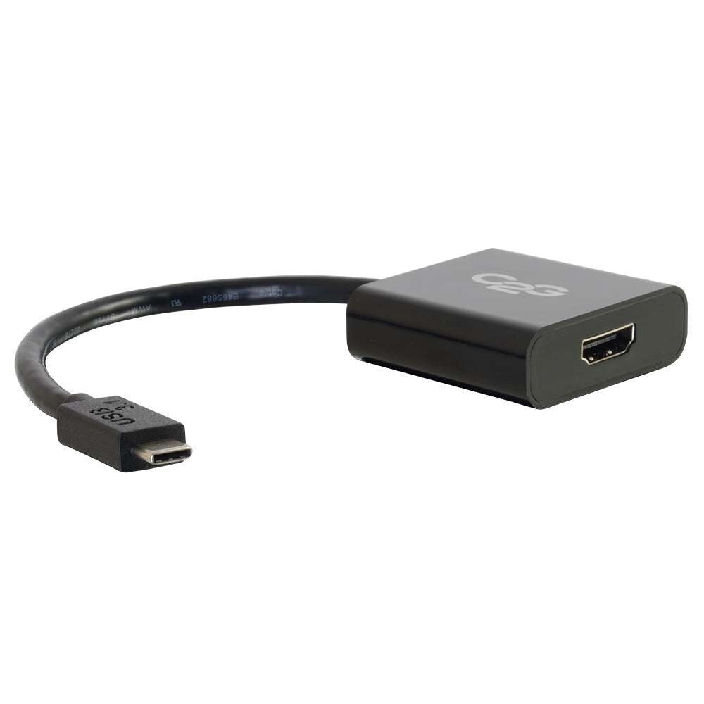 C2G USB 3.2 USB-C To HDMI Audio/Video Adapter - Black