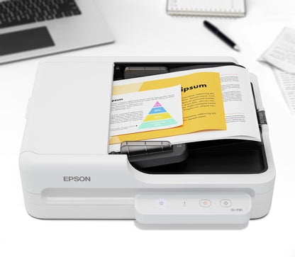 Epson WorkForce DS-1730 Flatbed & ADF scanner 1200 x 1200 DPI A4 Black, White