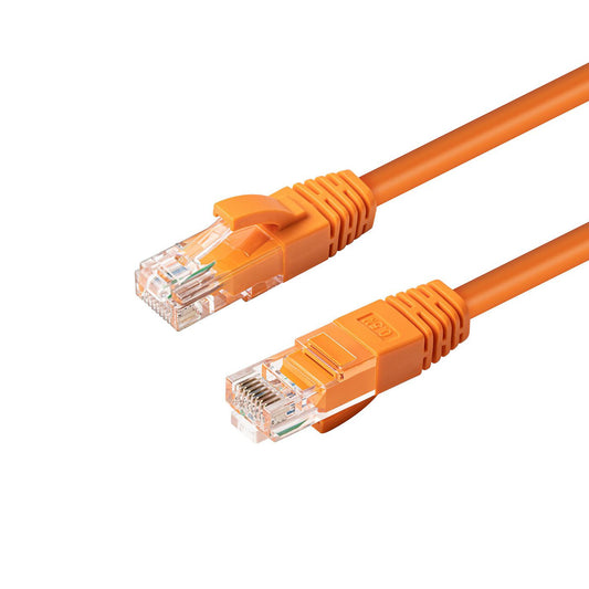 Microconnect MC-UTP6A20O networking cable Orange 20 m Cat6a U/UTP (UTP)