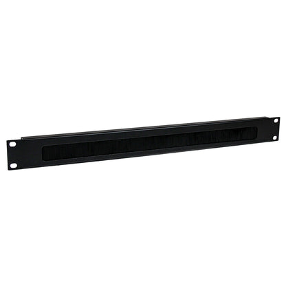 StarTech.com 1U High-density Brush Strip Cable Management Panel, Sturdy Steel Horizontal Data Centre Cable Organizer